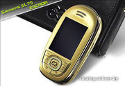 Siemens SL75 Escada Gold, хорошее состояние, стильный дизайн